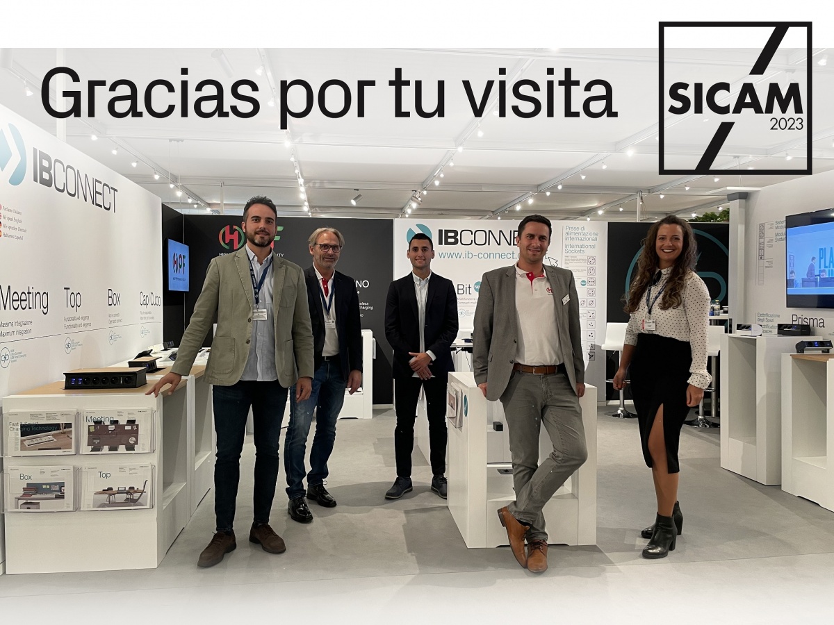 Gracias por visitarnos en SICAM 2023 | IBConnect