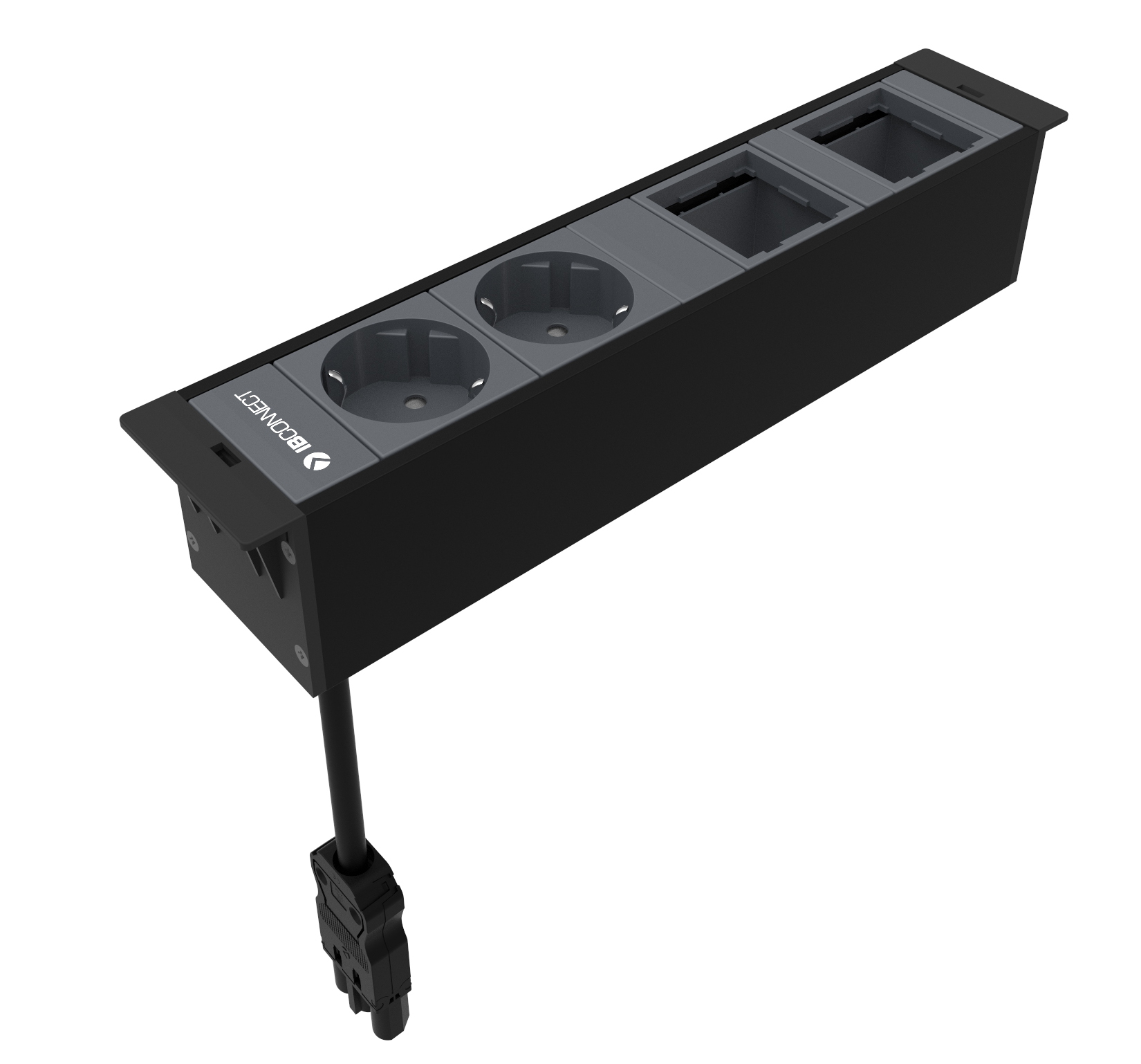 CUBOBOX4 - 2xPRESA ELETTRICA + 2xMODULO VUOTO