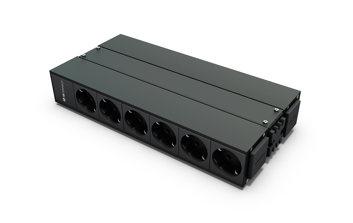 PDC - 6xSTECKDOSE + 5xPLATTE 2RJ45