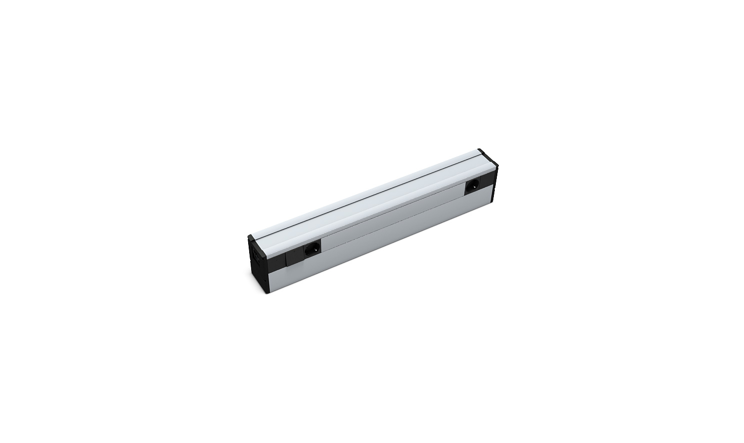 LUMEN POUR TUBE LED 600mm - 2xPRISE ÉLECTRIQUE + INTER. + ENT./SORT.