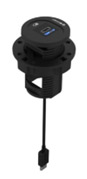 BIT CHARGER - 1 X RICARICA USB TIPO C (15W) + DOCKING