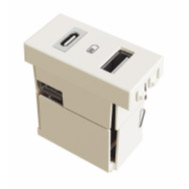 USB TYP A+C (20W)